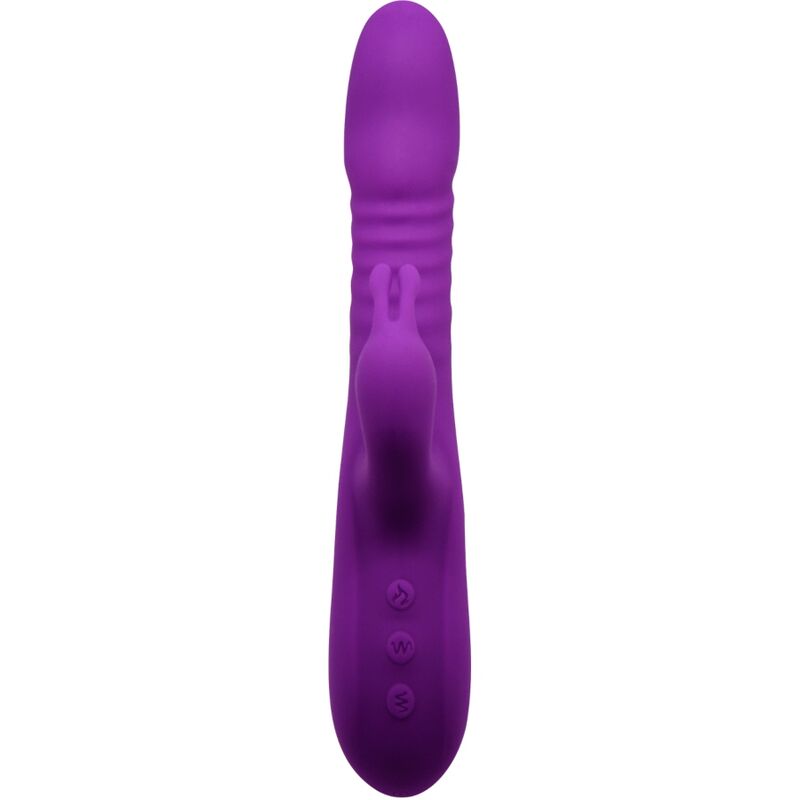 ALIVE - ROMAX VIBRADOR SILICONA CONEJO VIOLETA