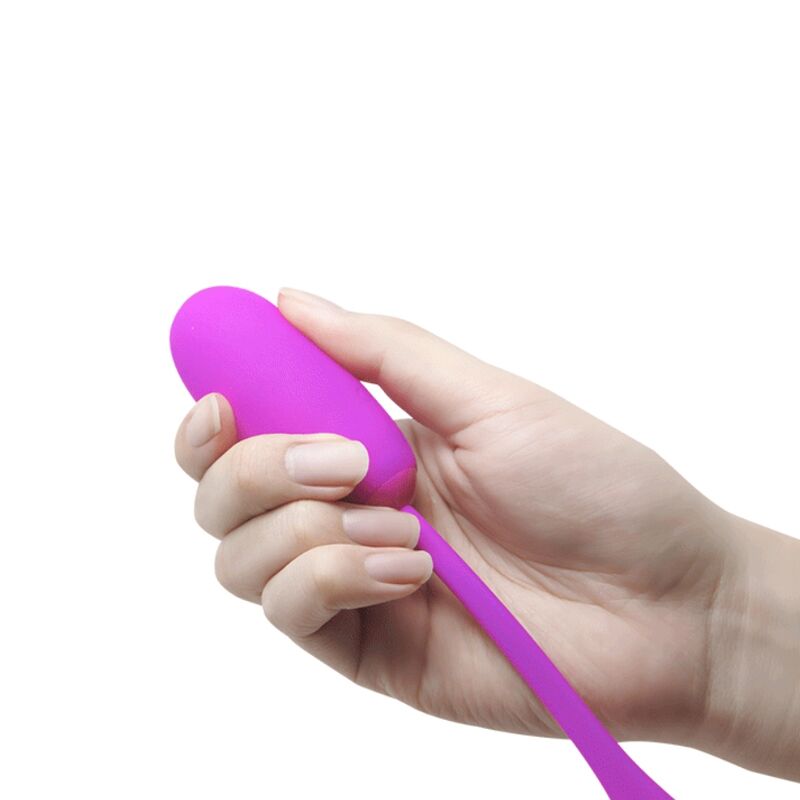 PRETTY LOVE - HUEVO VIBRADOR RECARGABLE IMPERMEABLE JULIUS PURPLE