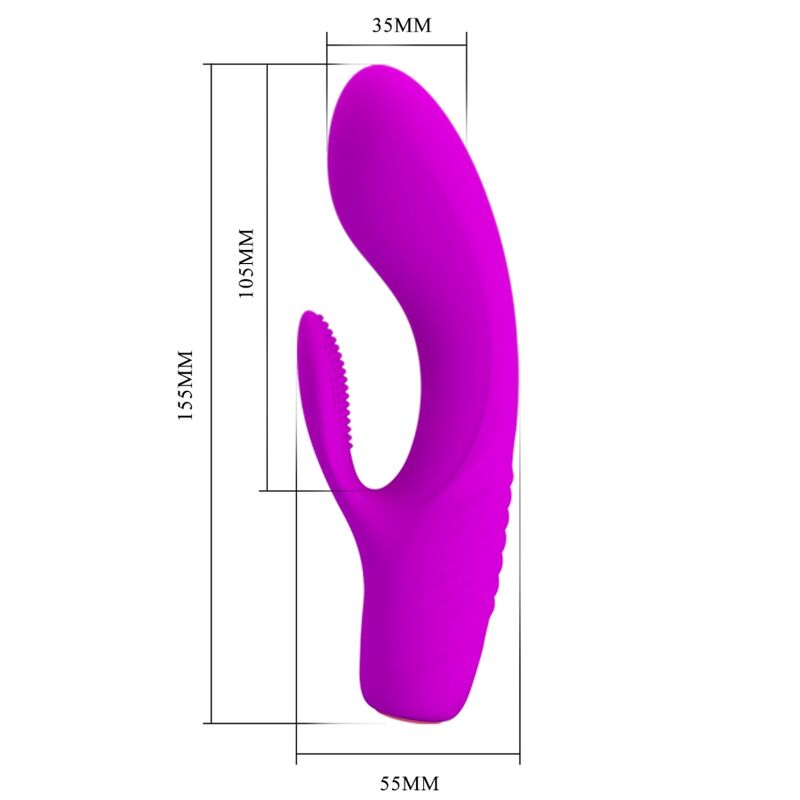 PRETTY LOVE - PURPLE TIM RECHARGEABLE VIBRATOR