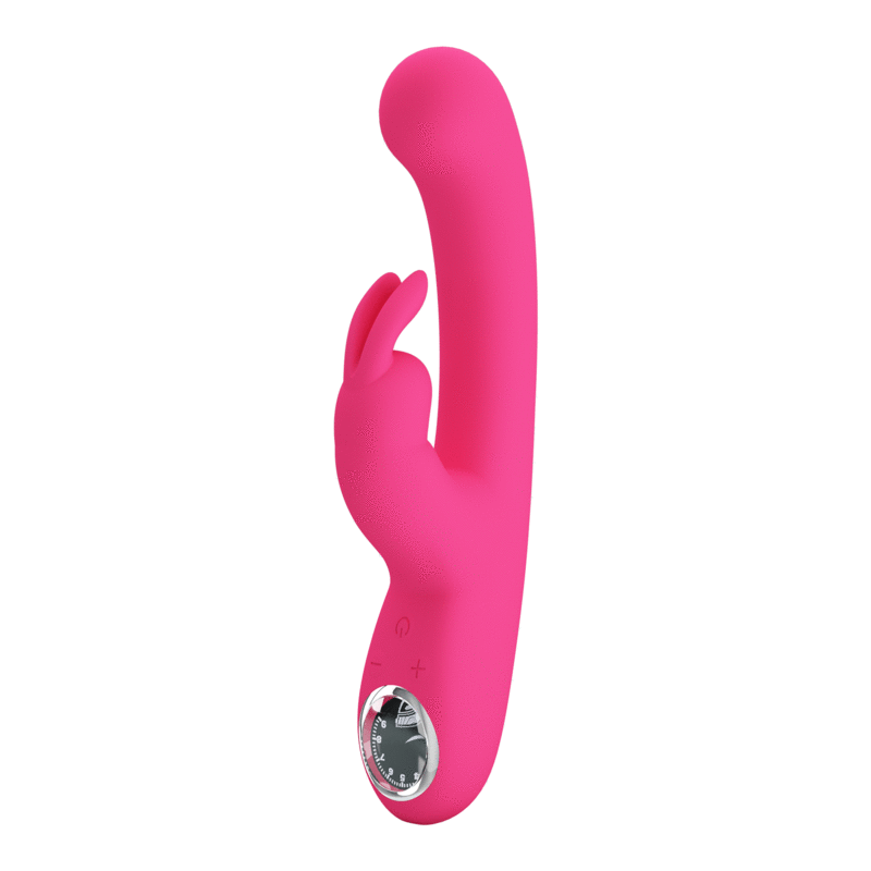 PRETTY LOVE - VIBRADOR CONEJO LAMAR Y PUNTO G ROSA