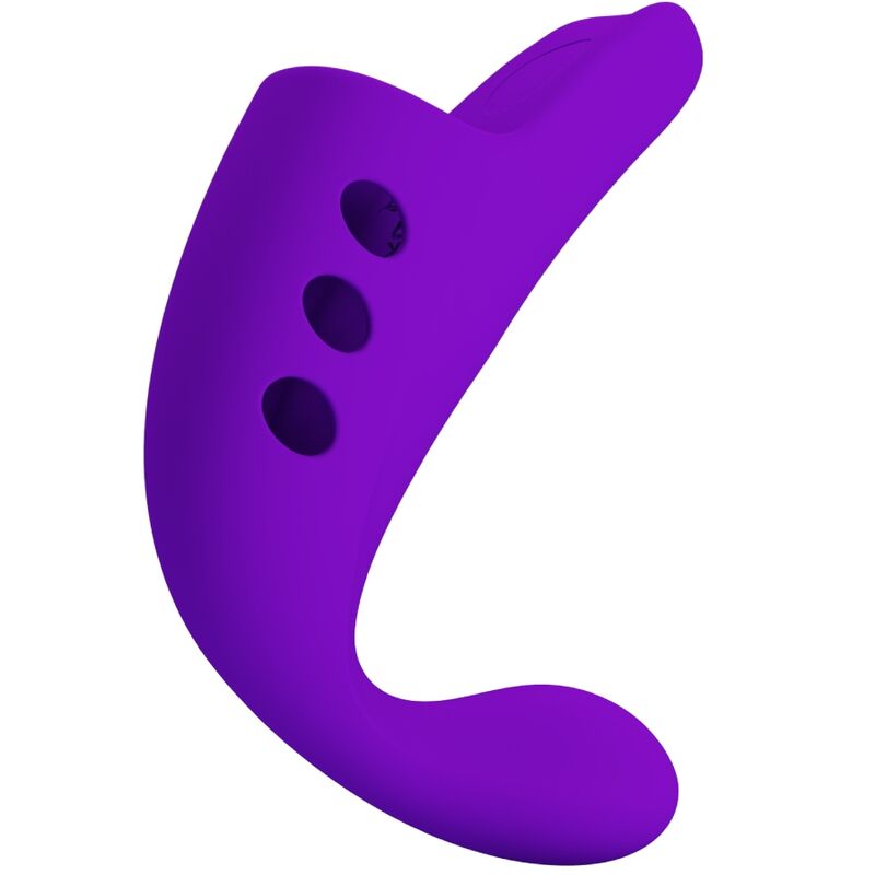 VIBRADOR DE DEDO RECARREGVEL GORGON ROXO