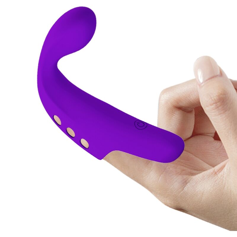 VIBRADOR DE DEDO RECARREGVEL GORGON ROXO