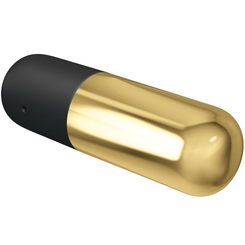 VIBRADOR BALA RECARREGVEL DOURADO