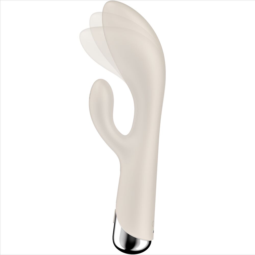 SATISFYER - ROTARY RABBIT 1 ESTIMULACIÓN DEL CLÍTORIS Y PUNTO G ROJO