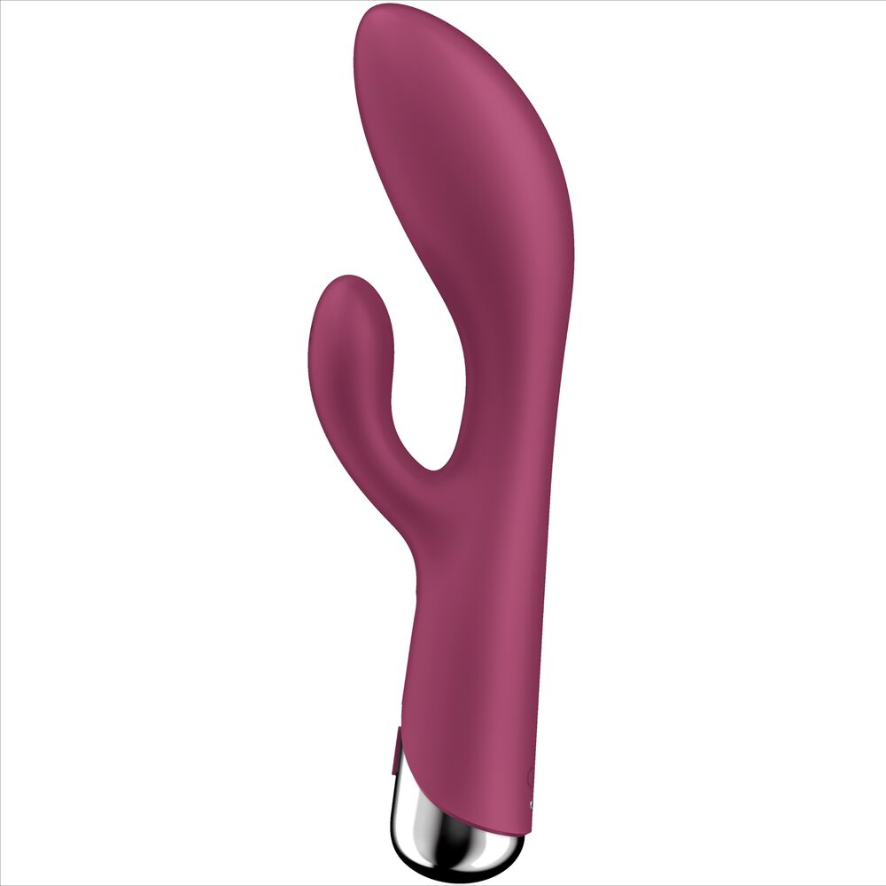 SATISFYER - ROTARY RABBIT 1 ESTIMULACIÓN DEL CLÍTORIS Y PUNTO G ROJO