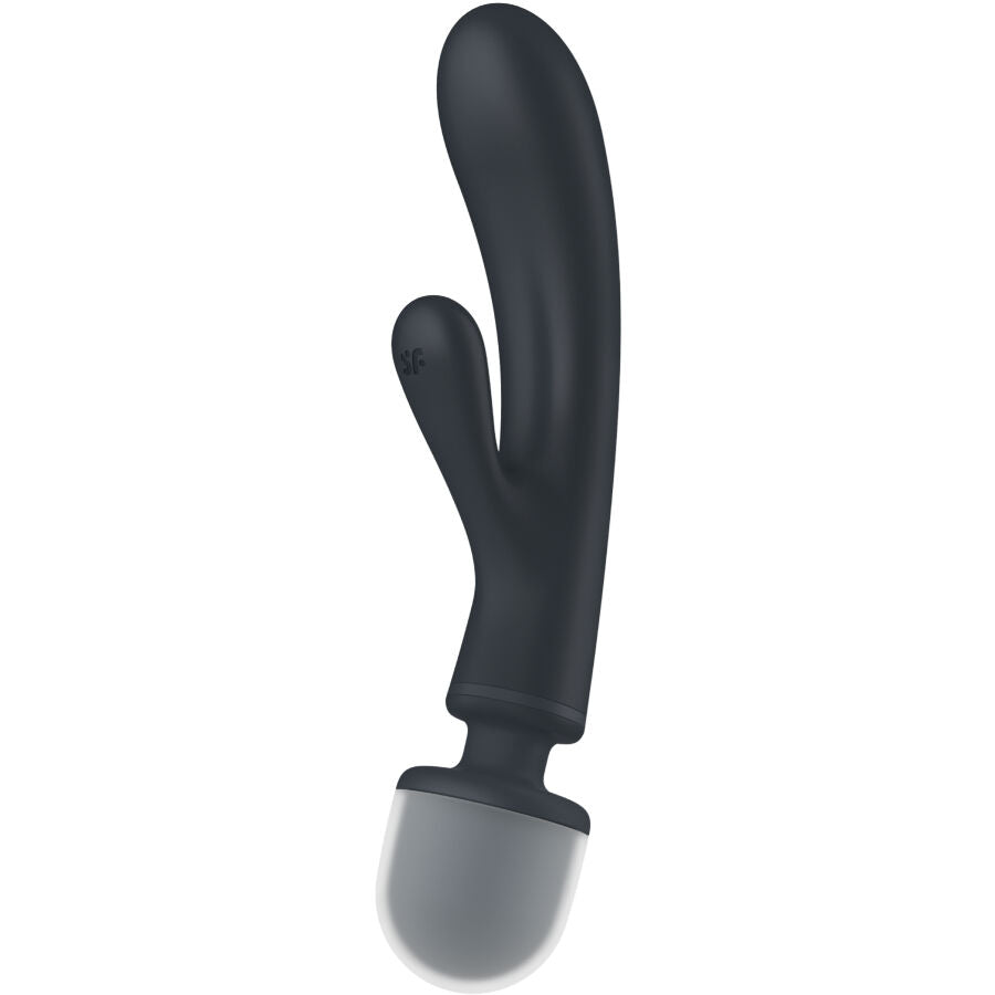 SATISFYER - TRIPLE LOVER RABBIT VIBRADOR MASAJEADOR ROSA