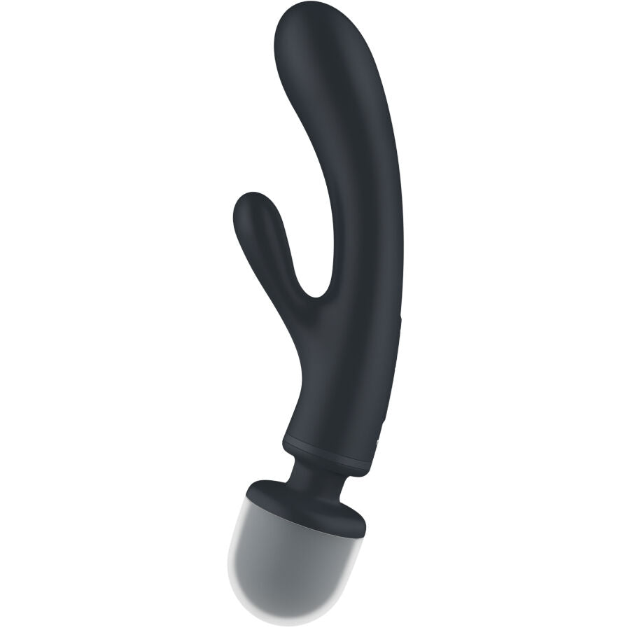 SATISFYER - TRIPLE LOVER RABBIT VIBRADOR MASAJEADOR ROSA