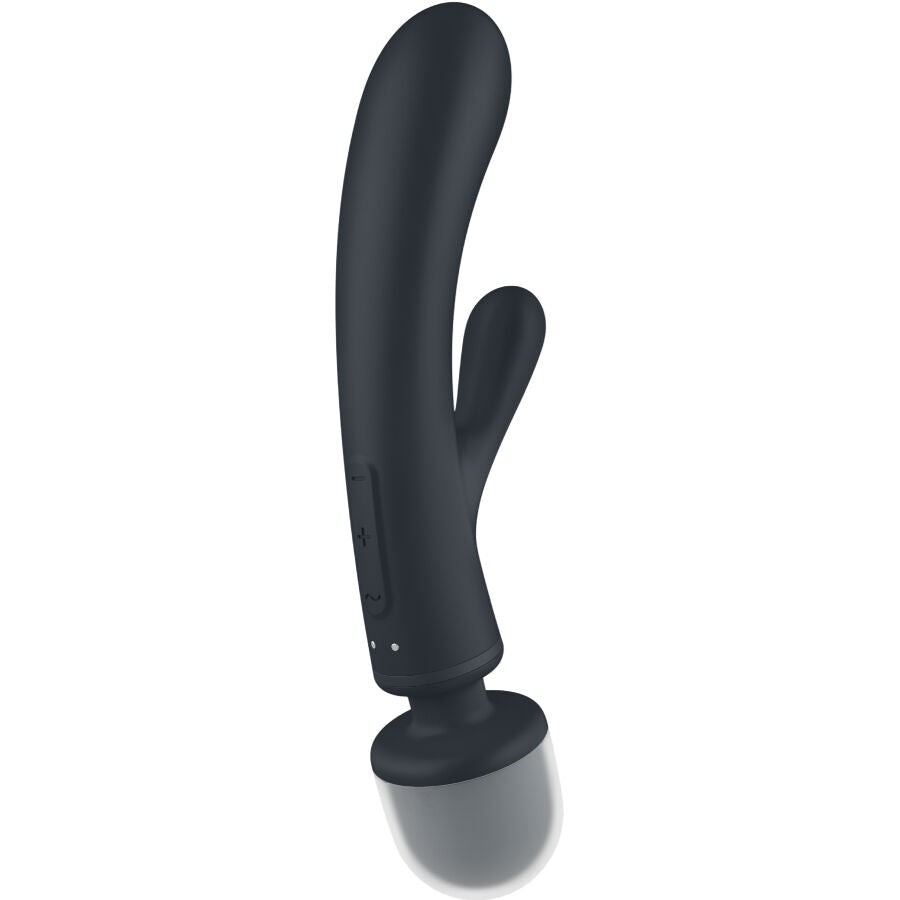 SATISFYER - TRIPLE LOVER RABBIT VIBRADOR MASAJEADOR ROSA