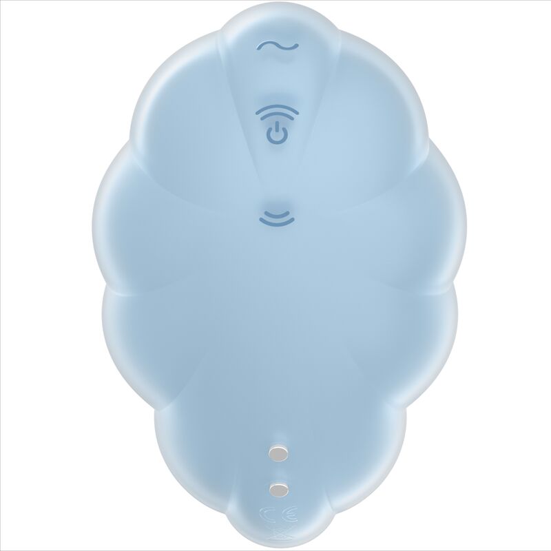 SATISFYER - VIBRADOR DE AIRE PULSO ROJO CLOUD DANCER