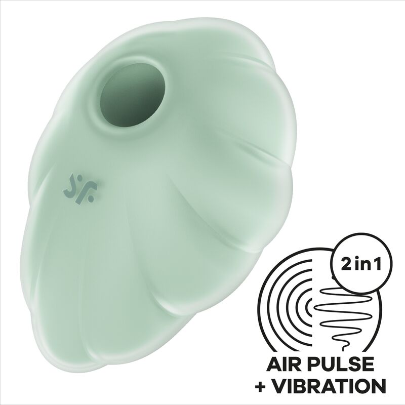 SATISFYER - VIBRADOR DE AIRE PULSO ROJO CLOUD DANCER