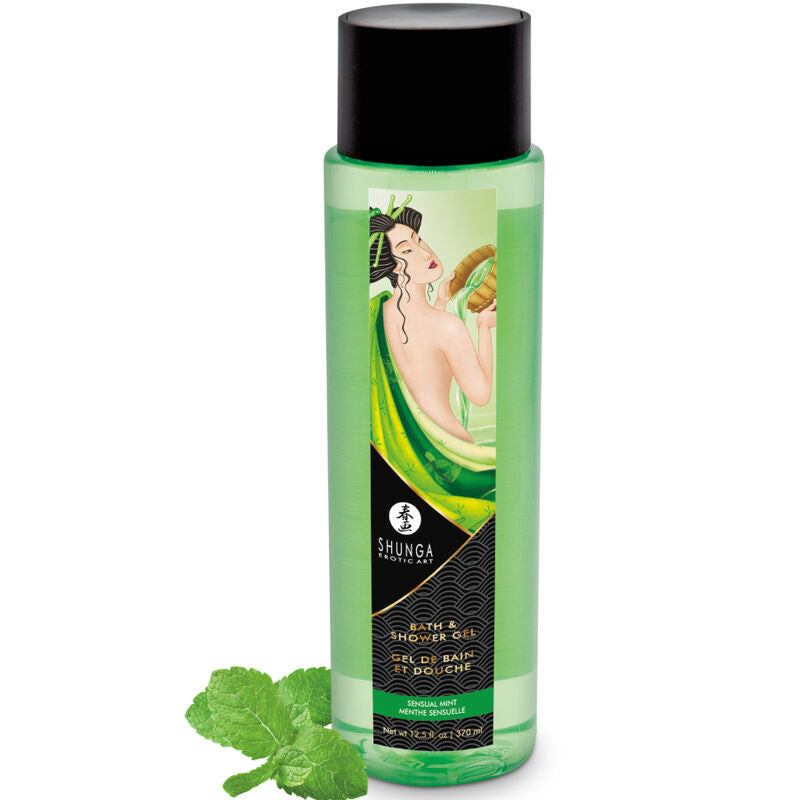 SHUNGA - GEL DE BAÑO Y DUCHA SENSUAL MENTA 370 ML