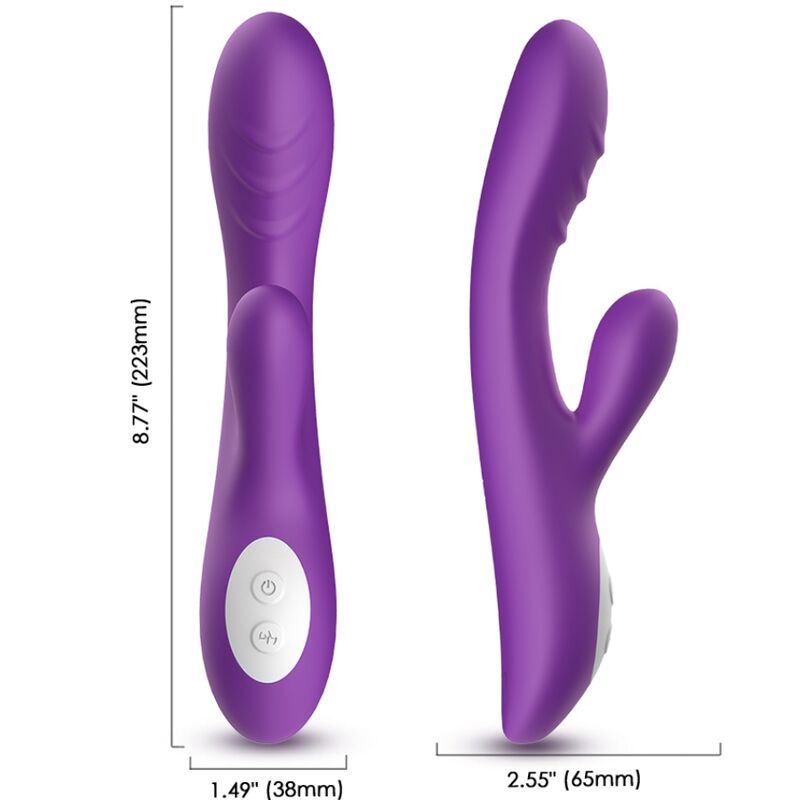 ARMONY - VIBRADOR EFECTO CALOR PURPLE SPARK