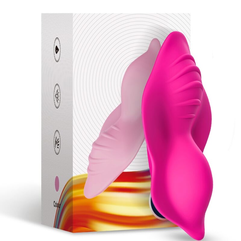 ARMONY - WHISPER WEARABLE PANTS REMOTE CONTROL VIBRATOR FUCHSIA