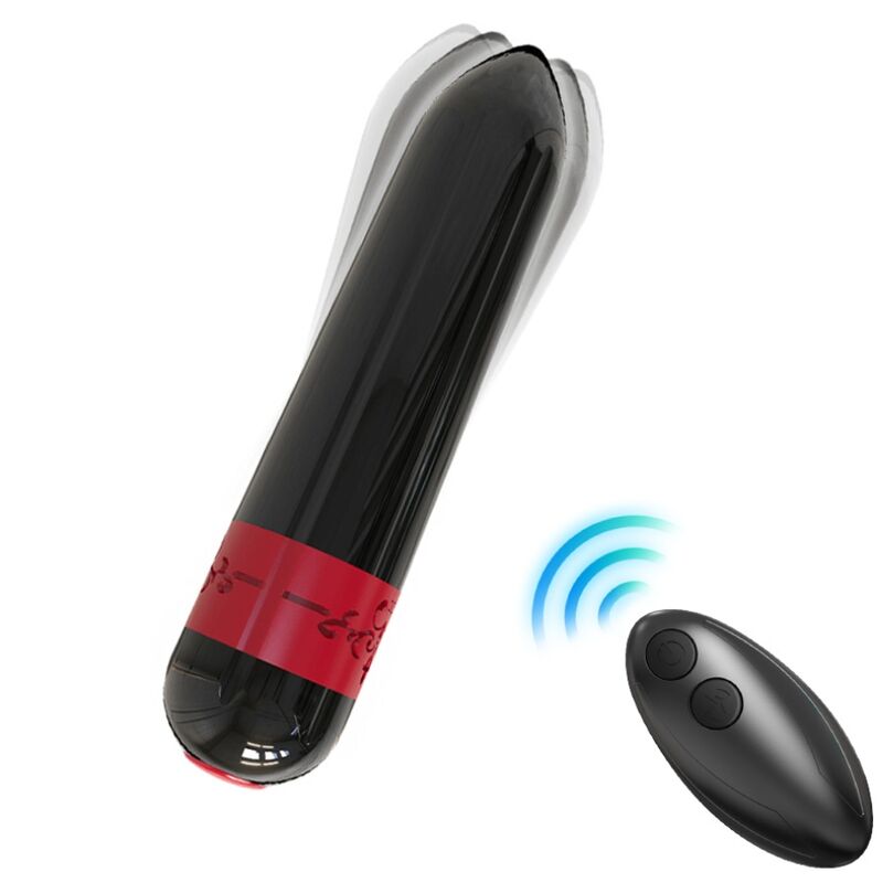 VIBRADOR ROCKET BULLET CONTROL REMOTO NEGRO