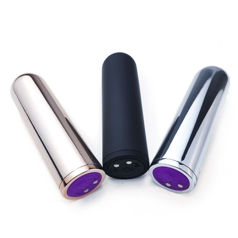 VIBRADOR BALA PRETO 2.1 CM X 7.9 CM
