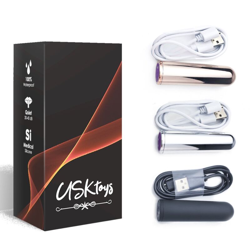 BALA VIBRADOR DOURADO 2.1 CM X 7.9 CM