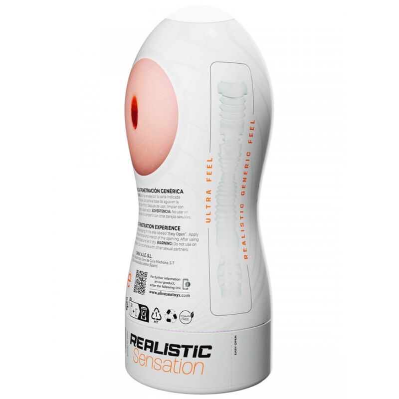 ALIVE - MASTURBADOR MASCULINO GENERICO MAXI FLEX TALLA L