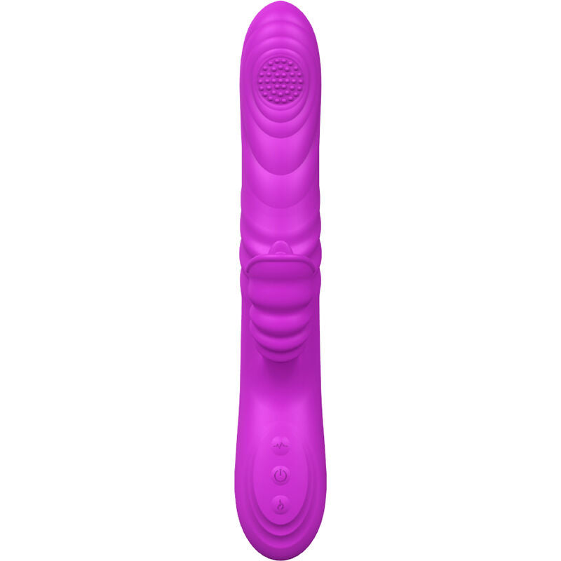 ARMONY - ANGELIA VIBRADOR MULTIFUNCIÓN CON LENGUA ESTIMULANTE, EFECTO CALOR VIOLETA