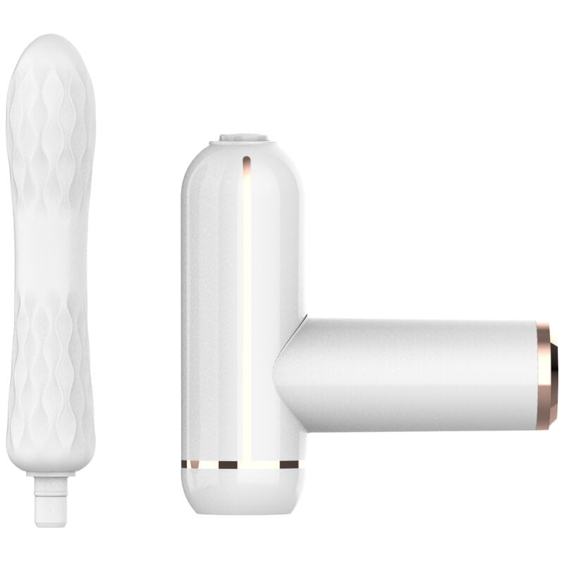ARMONY - FKING MACHINE VIBRADOR AJUSTABLE Y AUTOMATICO BLANCO