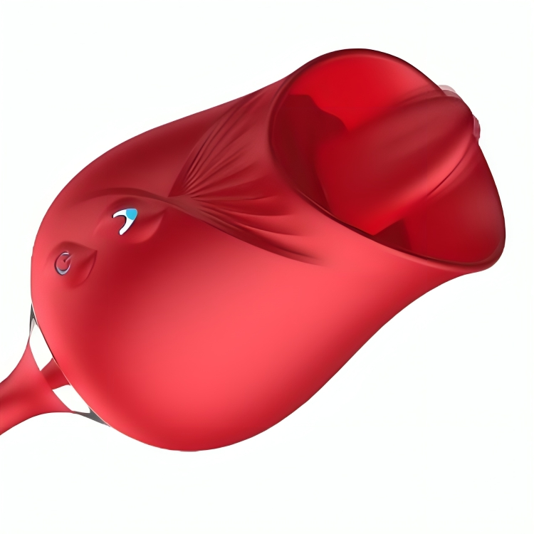 ARMONY - DELIGHT FLOWER VIBRATOR AND BUMPING WITH RED TONGUE