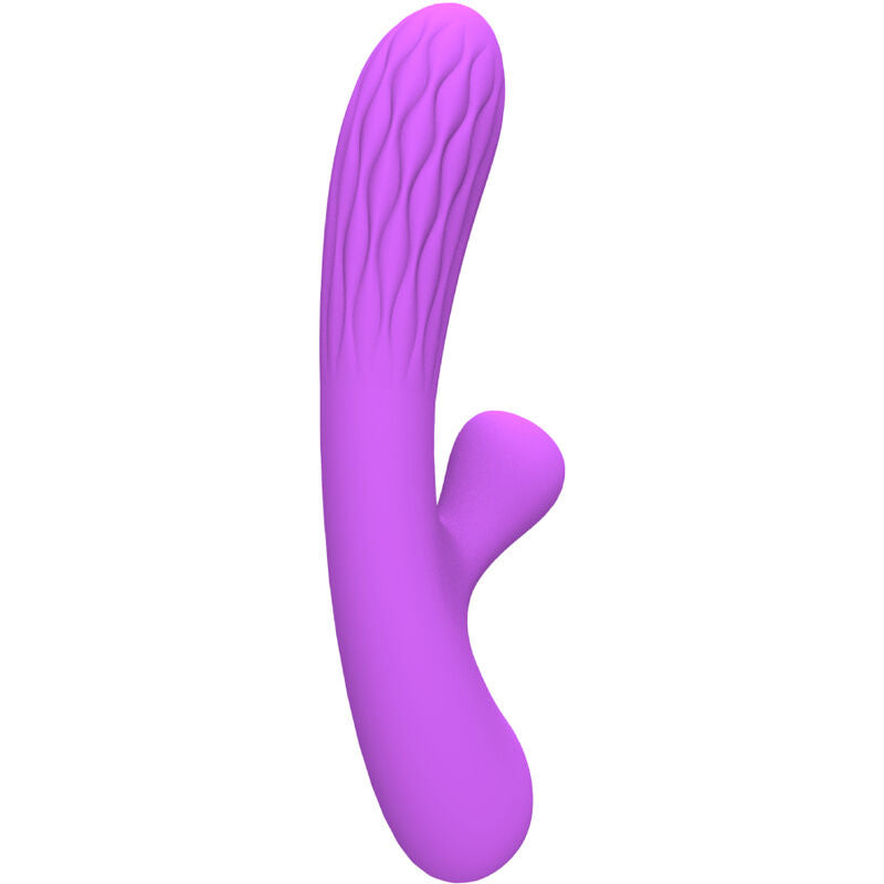 ARMONY - VIBRADOR CHELSEA Y ESTIMULADOR FLEXIBLE VIOLETA