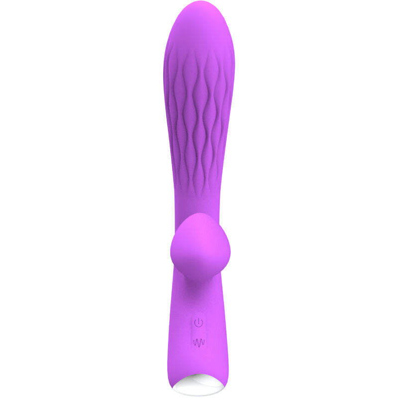 ARMONY - VIBRADOR CHELSEA Y ESTIMULADOR FLEXIBLE VIOLETA