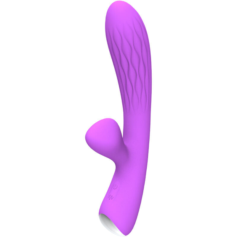 ARMONY - VIBRADOR CHELSEA Y ESTIMULADOR FLEXIBLE VIOLETA
