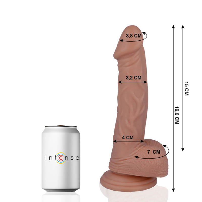 MR INTENSE - 16 PENE REALISTA 19,6 CM -O- 3,2 CM