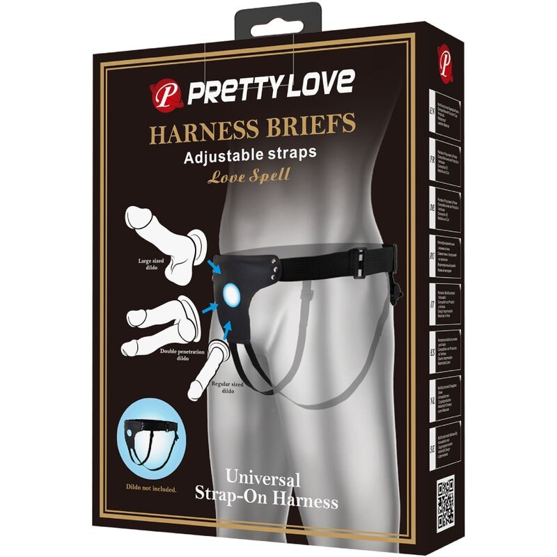 PRETTY LOVE - ARNÉS CON CORREA AJUSTABLE COMPLEMENTARIO HECHIZO DE AMOR