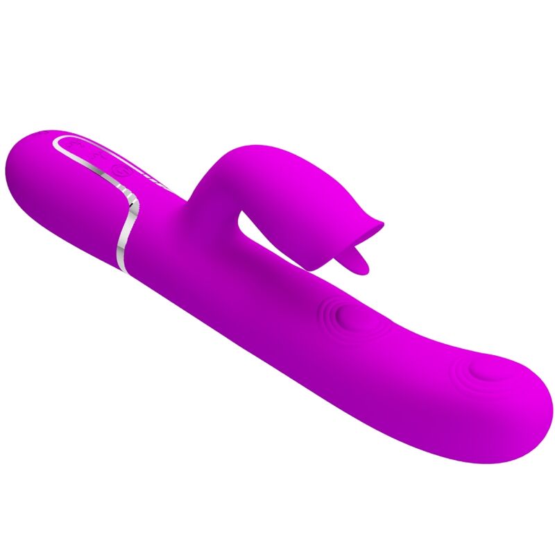 PRETTY LOVE - VIBRADOR CONEJO PARA LAMER FUCSIA