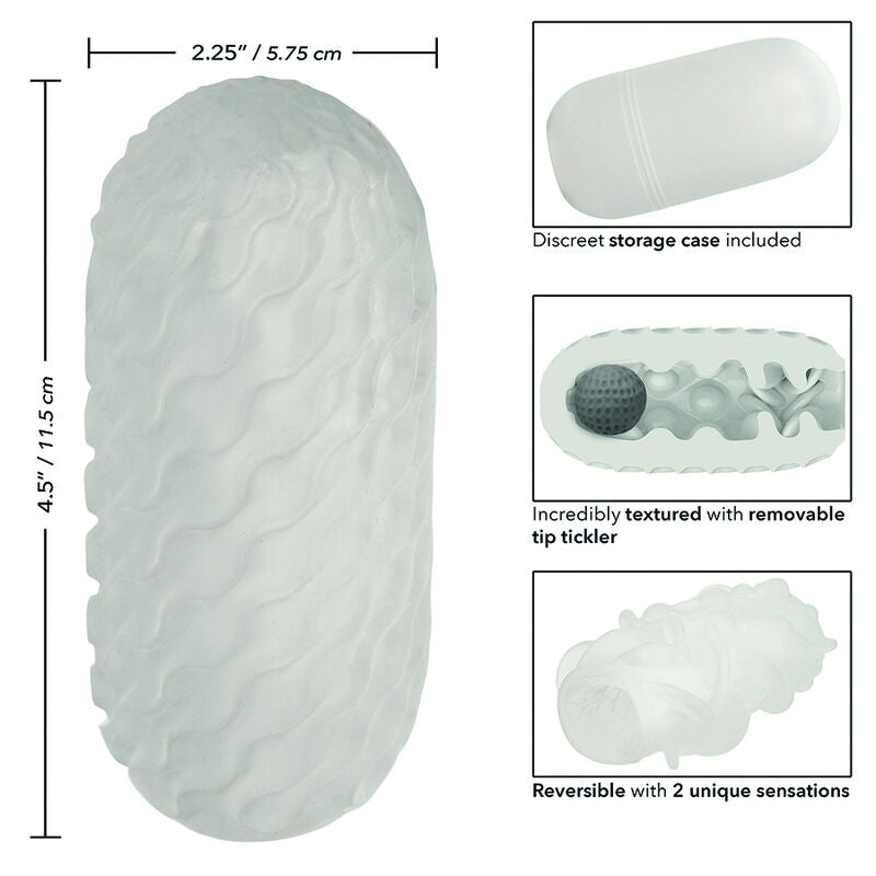 CALEXOTICS - PELOTA BLANDA REVERSIBLE SIN LÍMITES AMARILLA