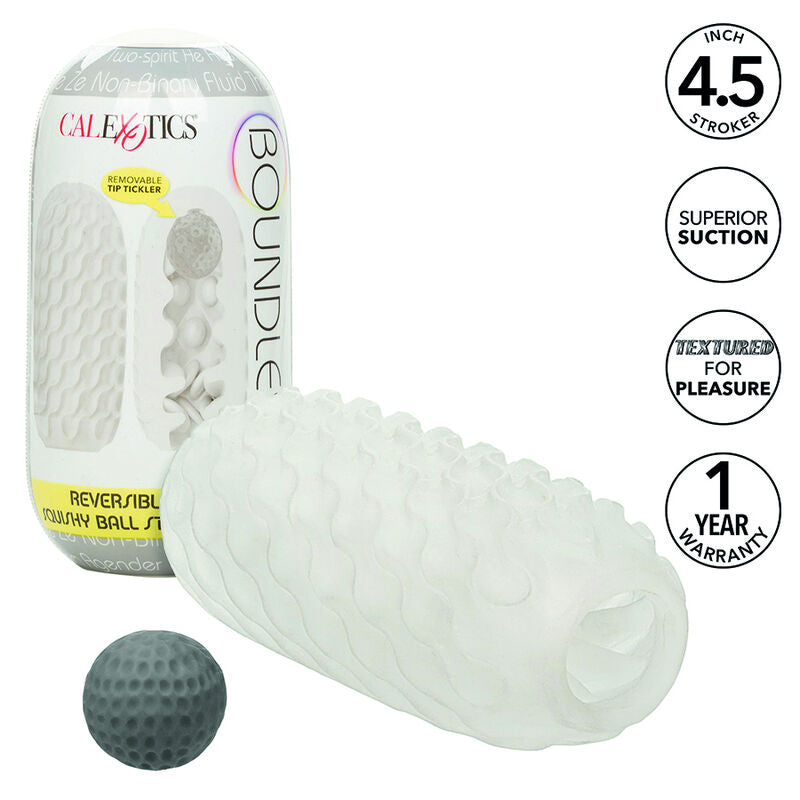CALEXOTICS - PELOTA BLANDA REVERSIBLE SIN LÍMITES AMARILLA