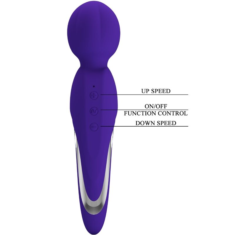 PRETTY LOVE - WALTER VIBRATING WAND PURPLE