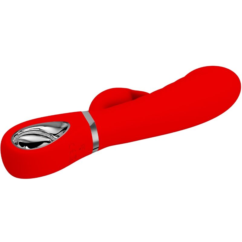 PRETTY LOVE - VIBRADOR MULTIFUNCIÓN PUNTO G ROJO PRESCOTT