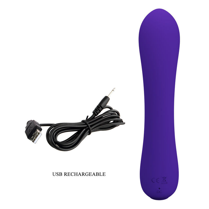 PRETTY LOVE - VIBRADOR RECARGABLE PRESCOTT PÚRPURA