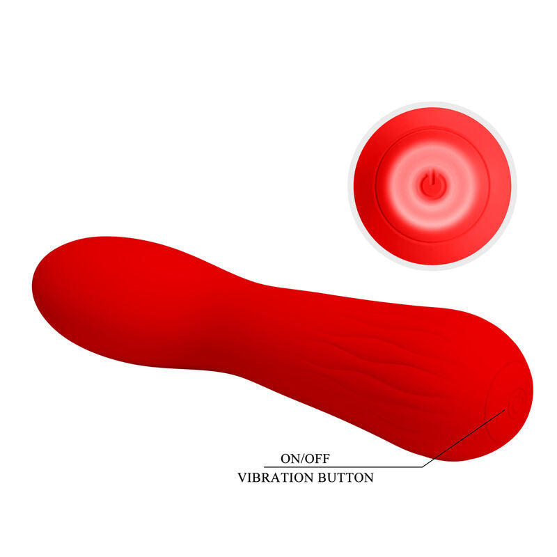 PRETTY LOVE - VIBRADOR RECARGABLE RED FAUN