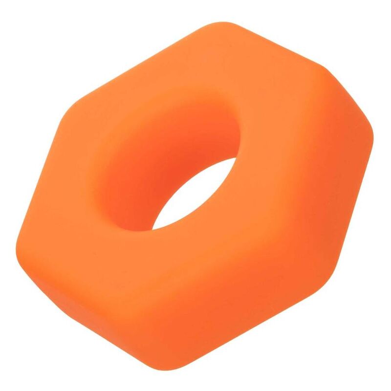 CALEXOTICS - ANILLO ALPHA PROLONGADOR SEXAGON NARANJA
