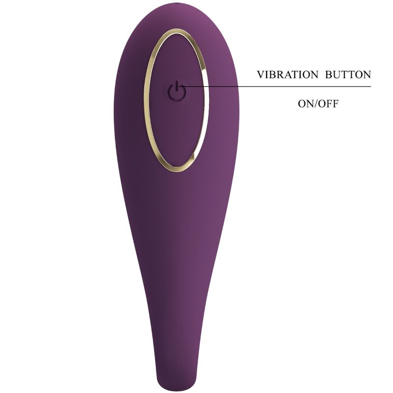 PRETTY LOVE - VIBRADOR DE DOBLE PLACER REMOTO GLOBAL AUGUST