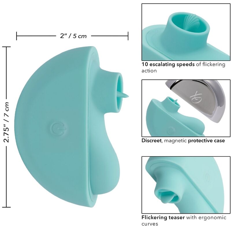 ESTIMULADOR OVATION RAVE VERDE AGUA
