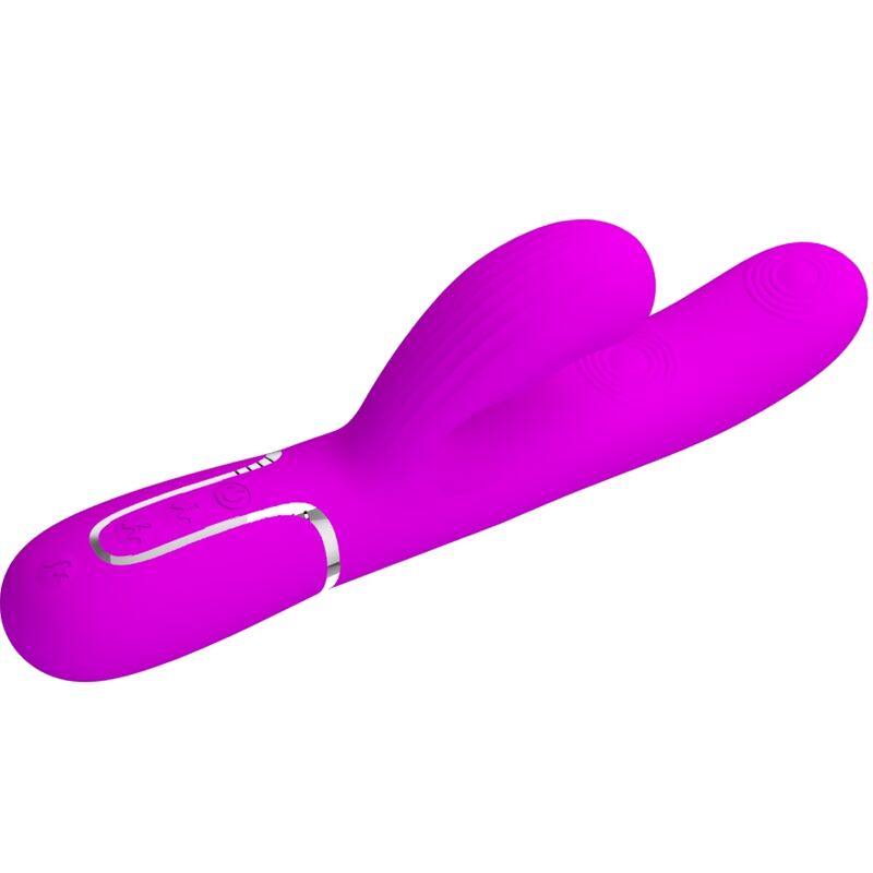 PRETTY LOVE - PERLITA MULTIFUNCTION 3 IN 1 VIBRATOR G-SPOT VIOLET