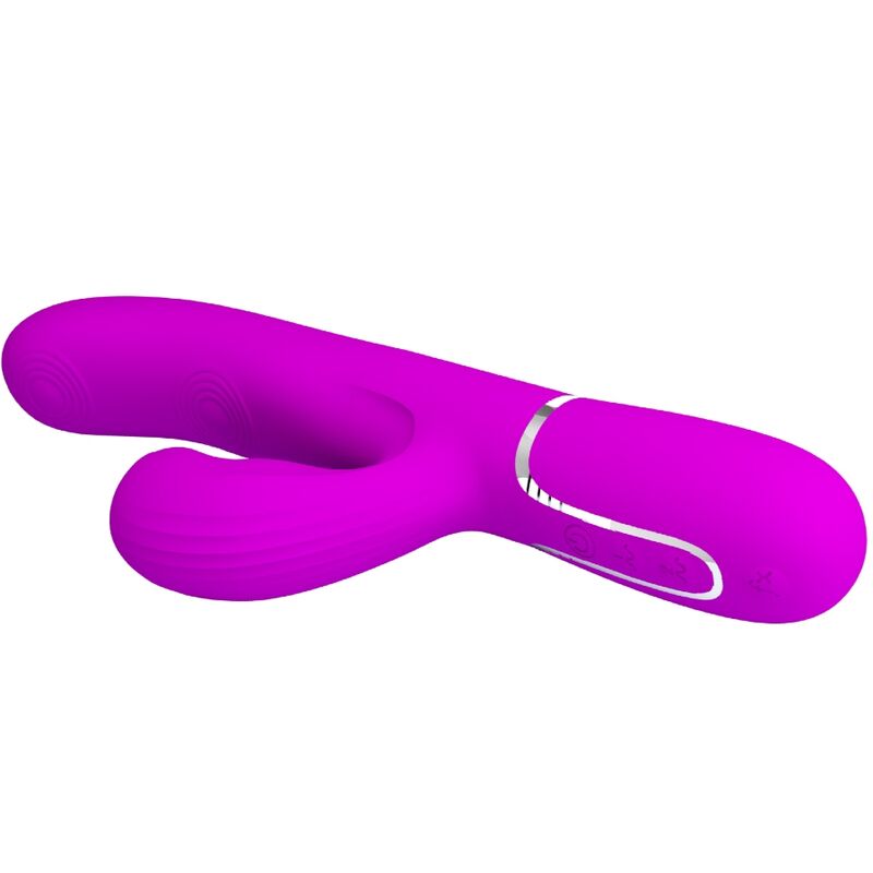 PRETTY LOVE - PERLITA MULTIFUNCTION 3 IN 1 VIBRATOR G-SPOT VIOLET
