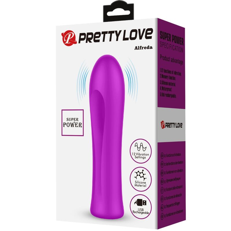 ALFREDA SUPER POWER VIBRADOR VIOLETA