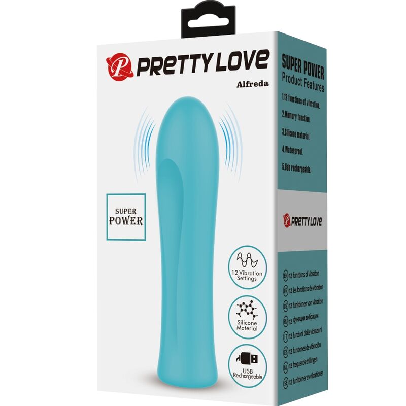 ALFREDA SUPER POWER VIBRADOR AQUA VERDE
