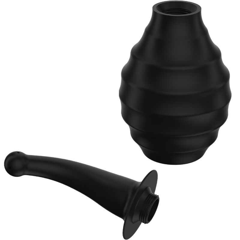 MR PLAY - DUCHA ANAL NEGRA SUPER POWER BLKM6