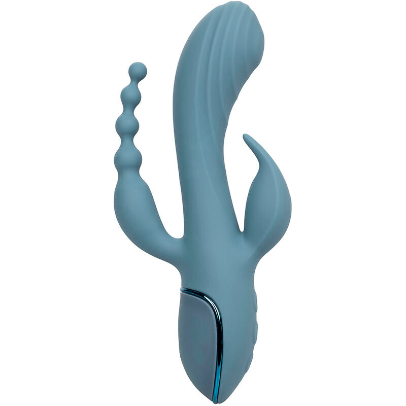 CALEXOTICS - VIBRADOR TRIPLE ECSTASY GRIS