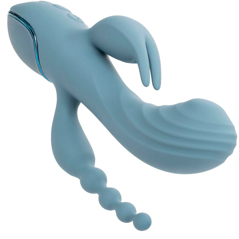 CALEXOTICS - VIBRADOR TRIPLE ECSTASY GRIS