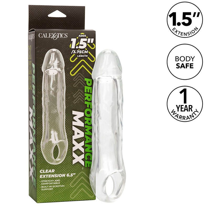 CALEXOTICS - EXTENSIÓN PERFORMANCE MAXX CLEAR 6.5 TRANSPARENTE