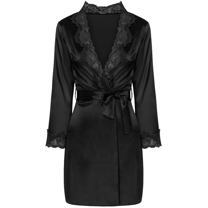 LIVCO CORSETTI FASHION - JACQUELINE LC 90249 VESTIDO + CAMISA + BRAGUITA NEGRA S/M