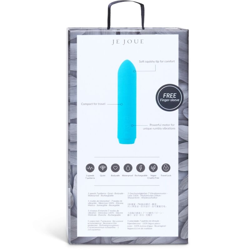 JE JOUE - VIBRADOR BALA CLÁSICO AZUL VERDE