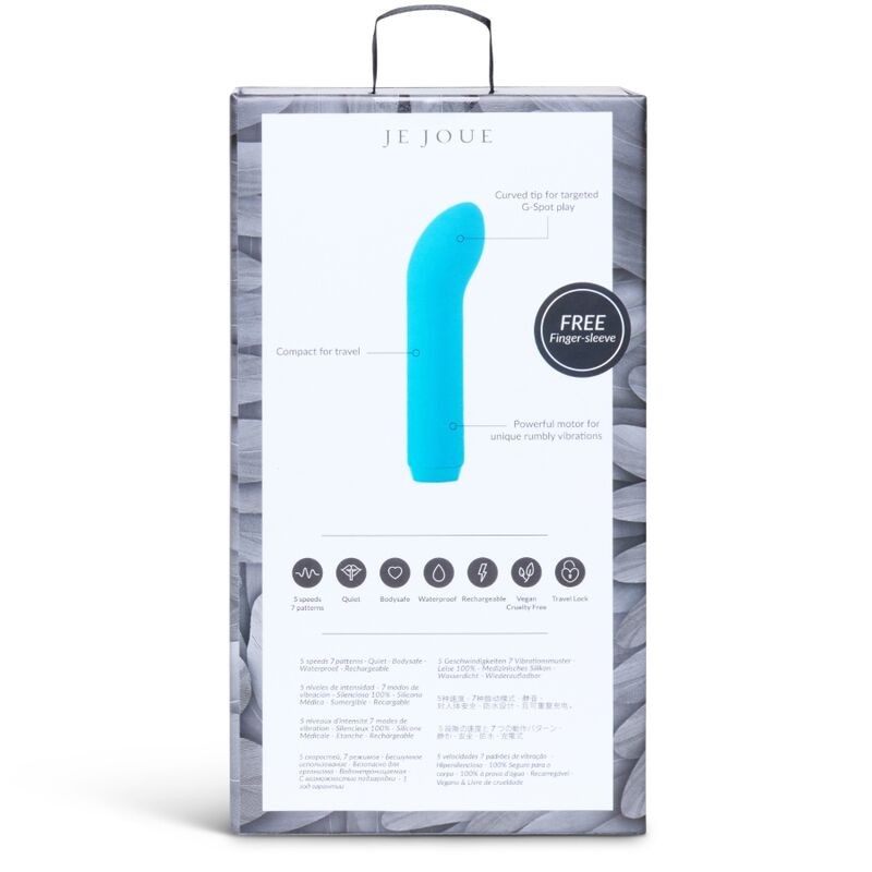 JE JOUE - VIBRADOR BALA PUNTO G AZUL VERDE